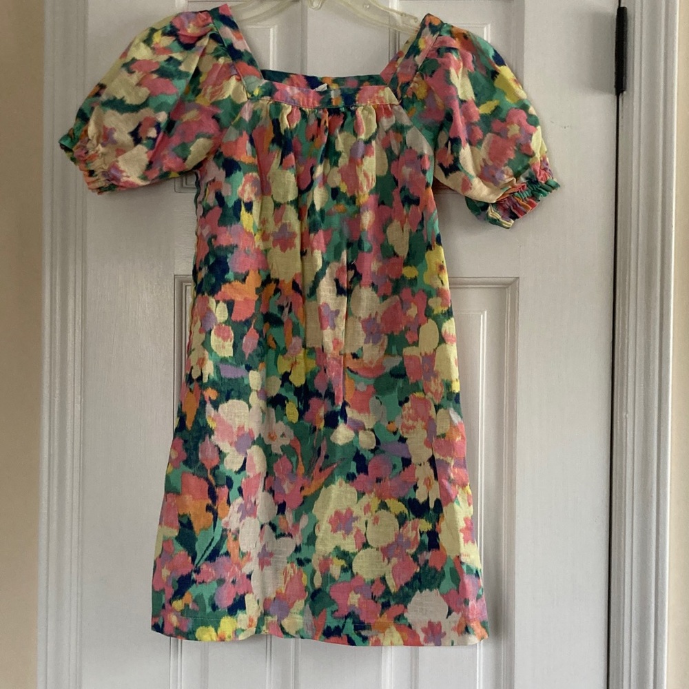 GAP Colorful Floral Girl’s Dress, size M (8)